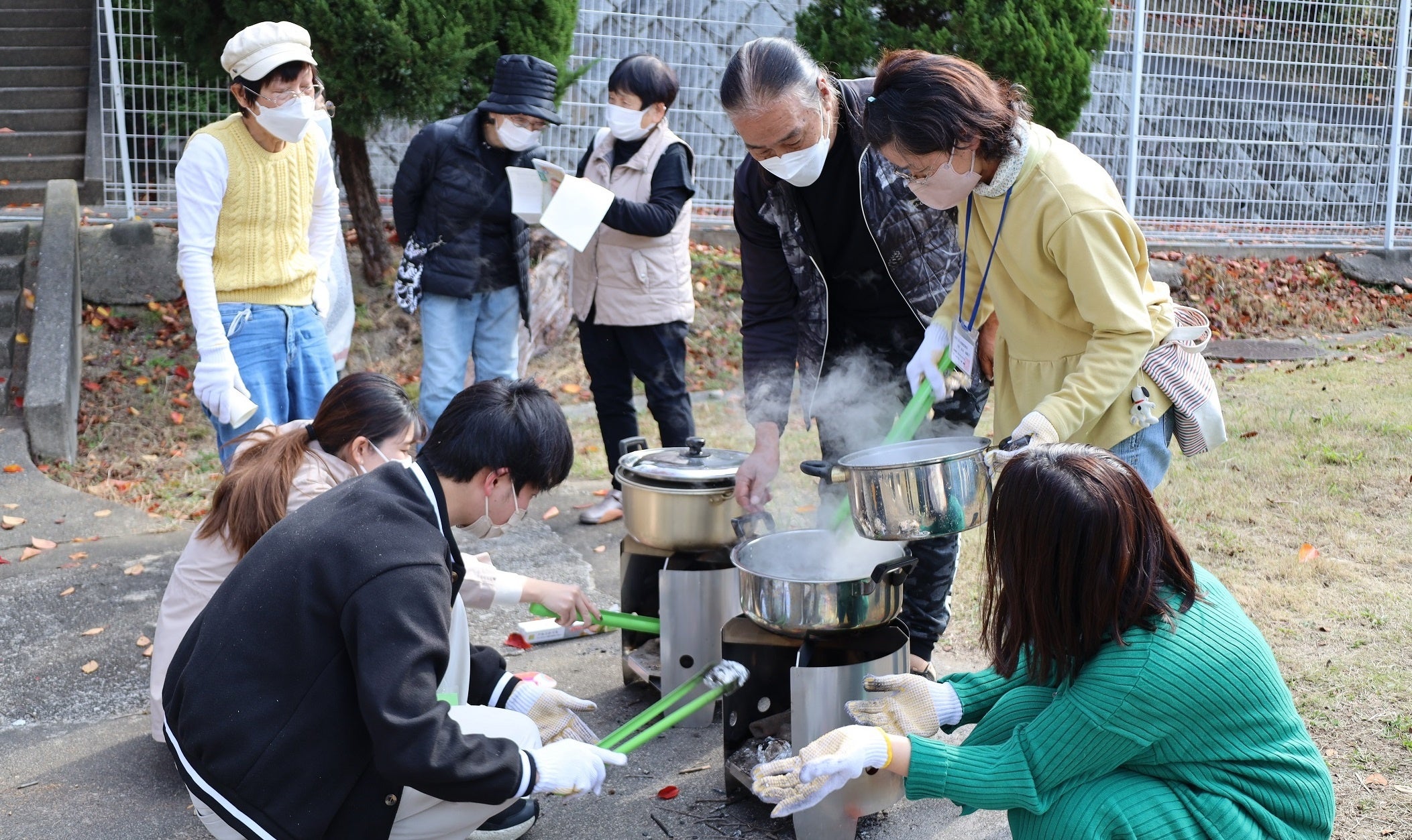 「ニコニコのデザイン」プロジェクト実施の様子