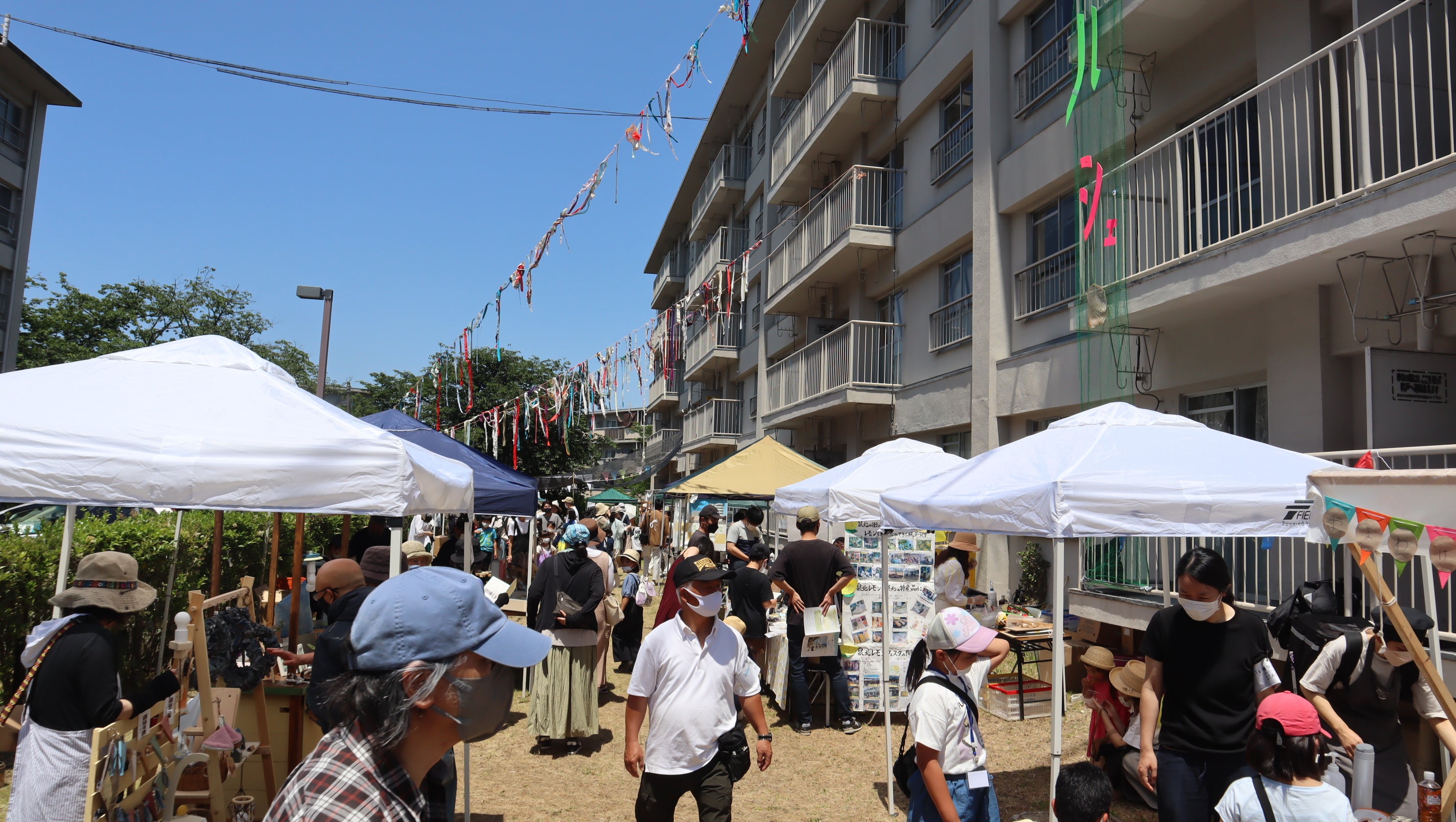 16棟マルシェの様子(2022年)