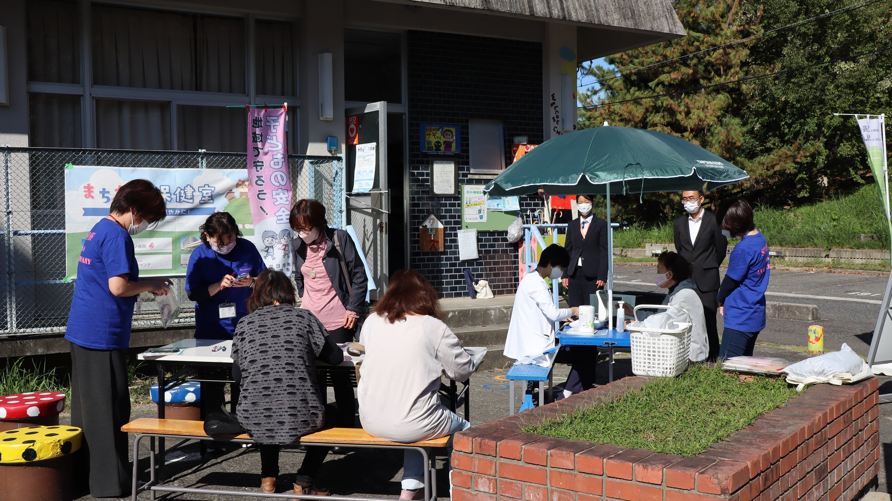 過去の『まちかど保健室』実施の様子