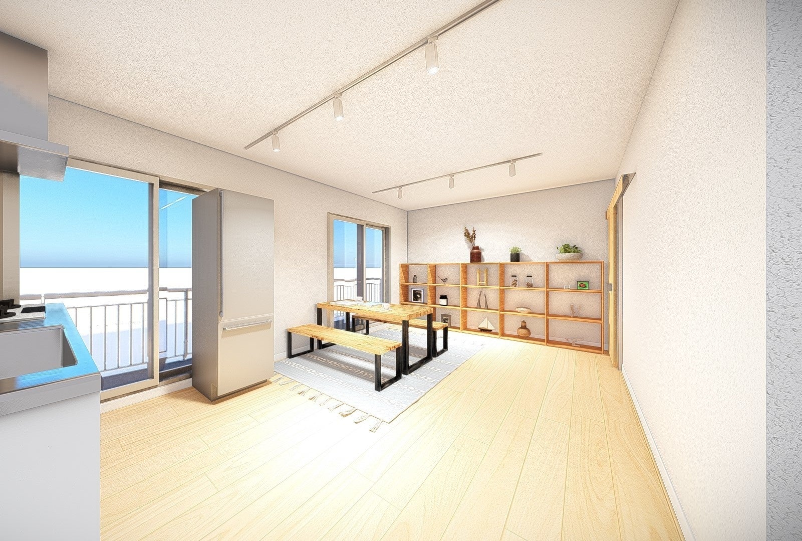 スマートエイジング拠点室内イメージ(パース)