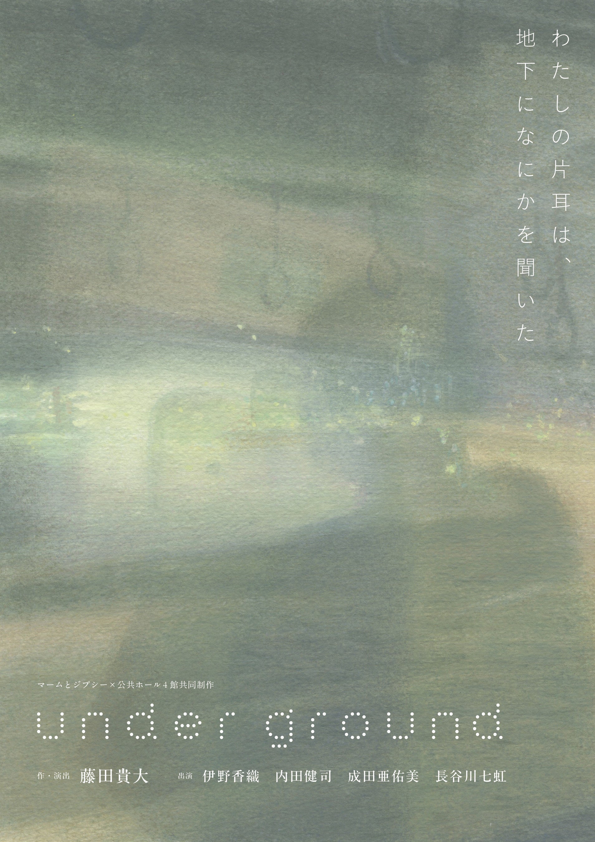 マームとジプシー・藤田貴大、新作舞台『under ground』発表