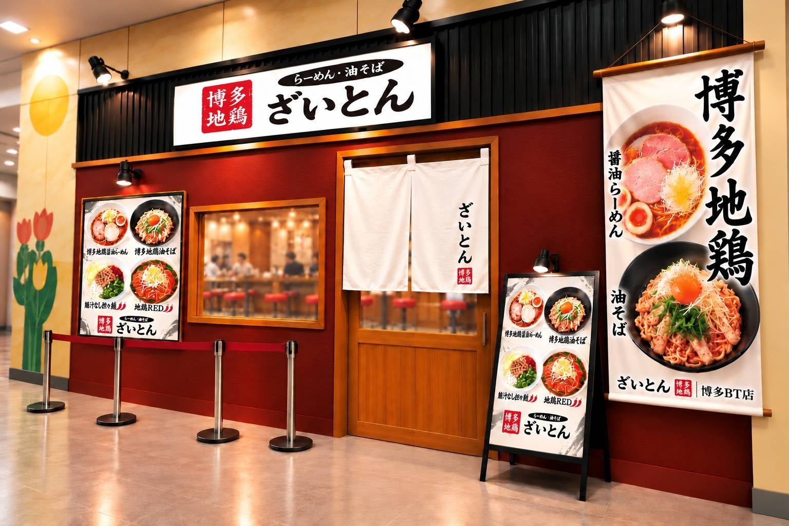 16年続く地鶏醤油らーめん「ざいとん」、博多バスターミナルに新店舗オープンへ