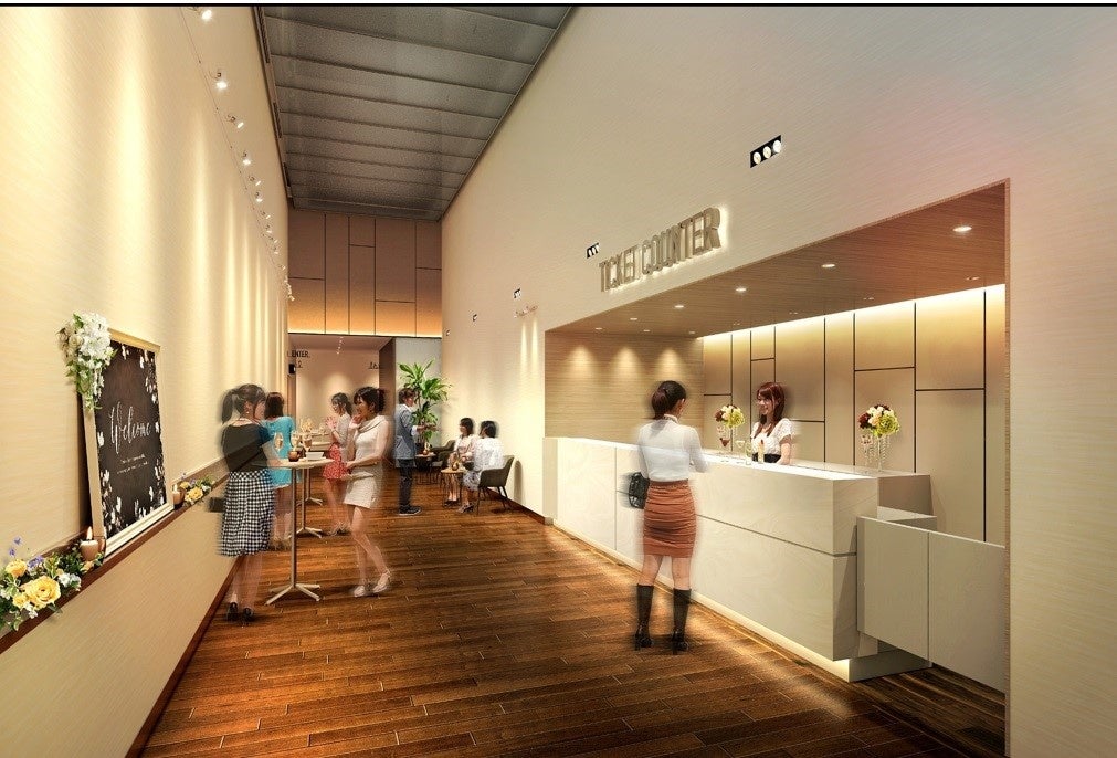 リニューアル後のロビー　(イメージ)