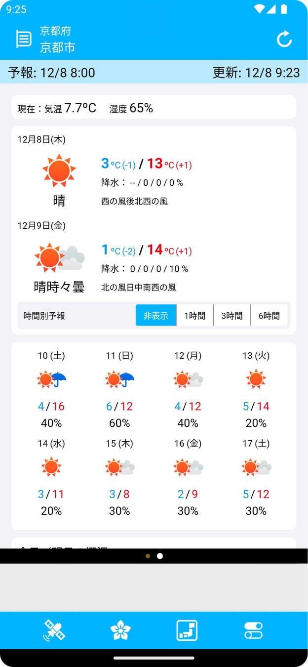 最長2週間先までの天気予報表示に対応した天気予報 アプリ そら案内 Ios版 Macos版 Android版 公開のお知らせ 株式会社そらかぜのプレスリリース 最長2週間先までの天気予報表示に対応した天気予報 アプリ そら案内 Ios版 Macos版 Android版 公開のお知らせ 株式会社そらかぜのプレスリリース