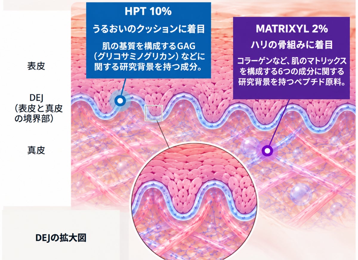epii「Gentle Longevity」から新シリーズ「HPT6」が登場 5%・10%×ドロップ・クリームの全4タイプ