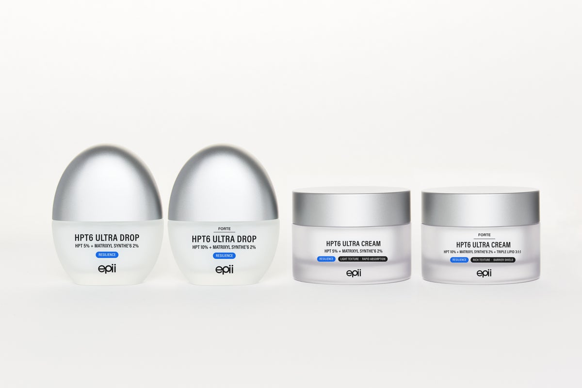 epii「Gentle Longevity」から新シリーズ「HPT6」が登場 5%・10%×ドロップ・クリームの全4タイプ