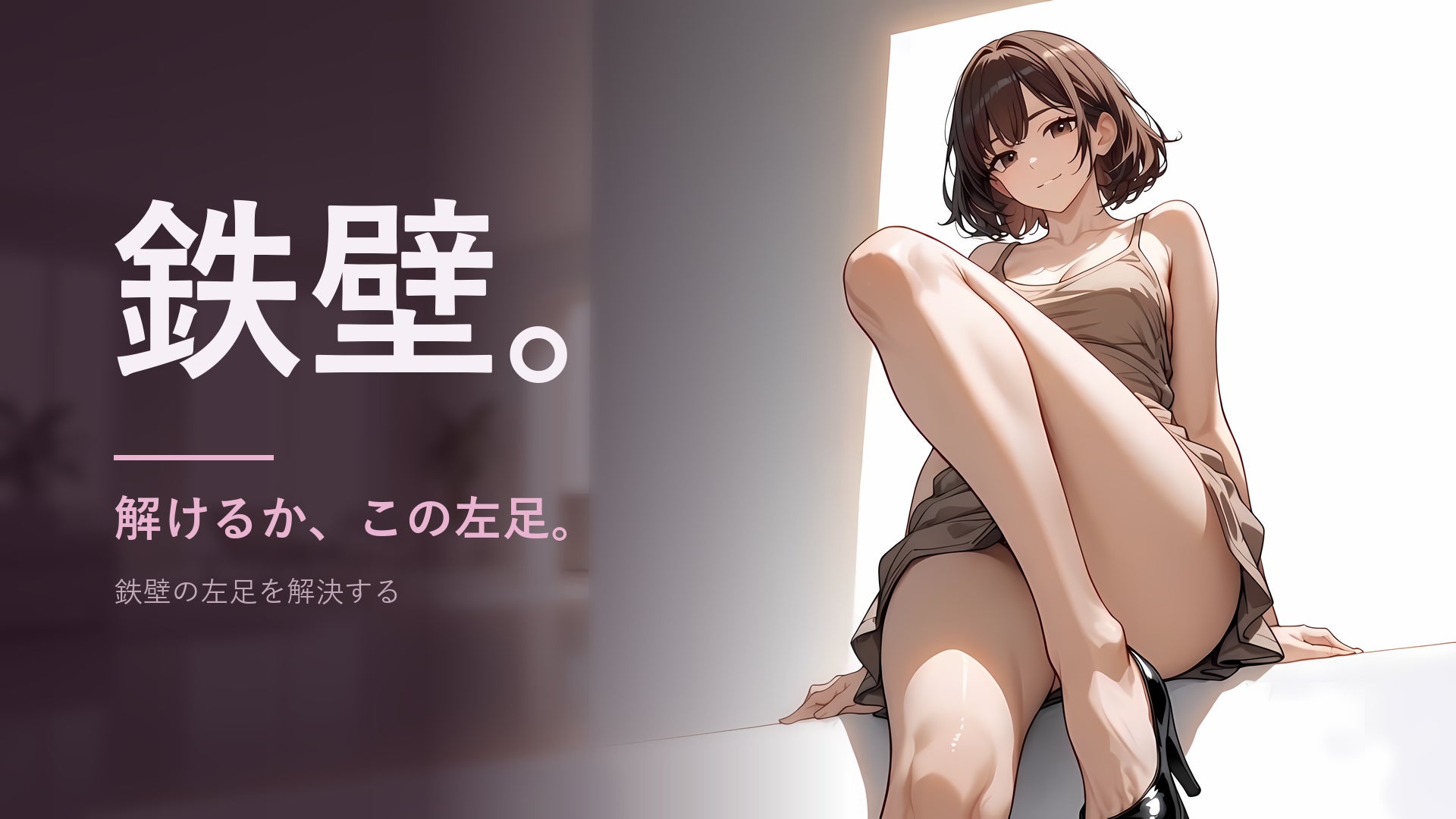 鉄壁の左足パズル、隠されたイラストを暴け!ミニゲームで脳トレも 鉄壁の左足パズル、隠されたイラストを暴け!ミニゲームで脳トレも
