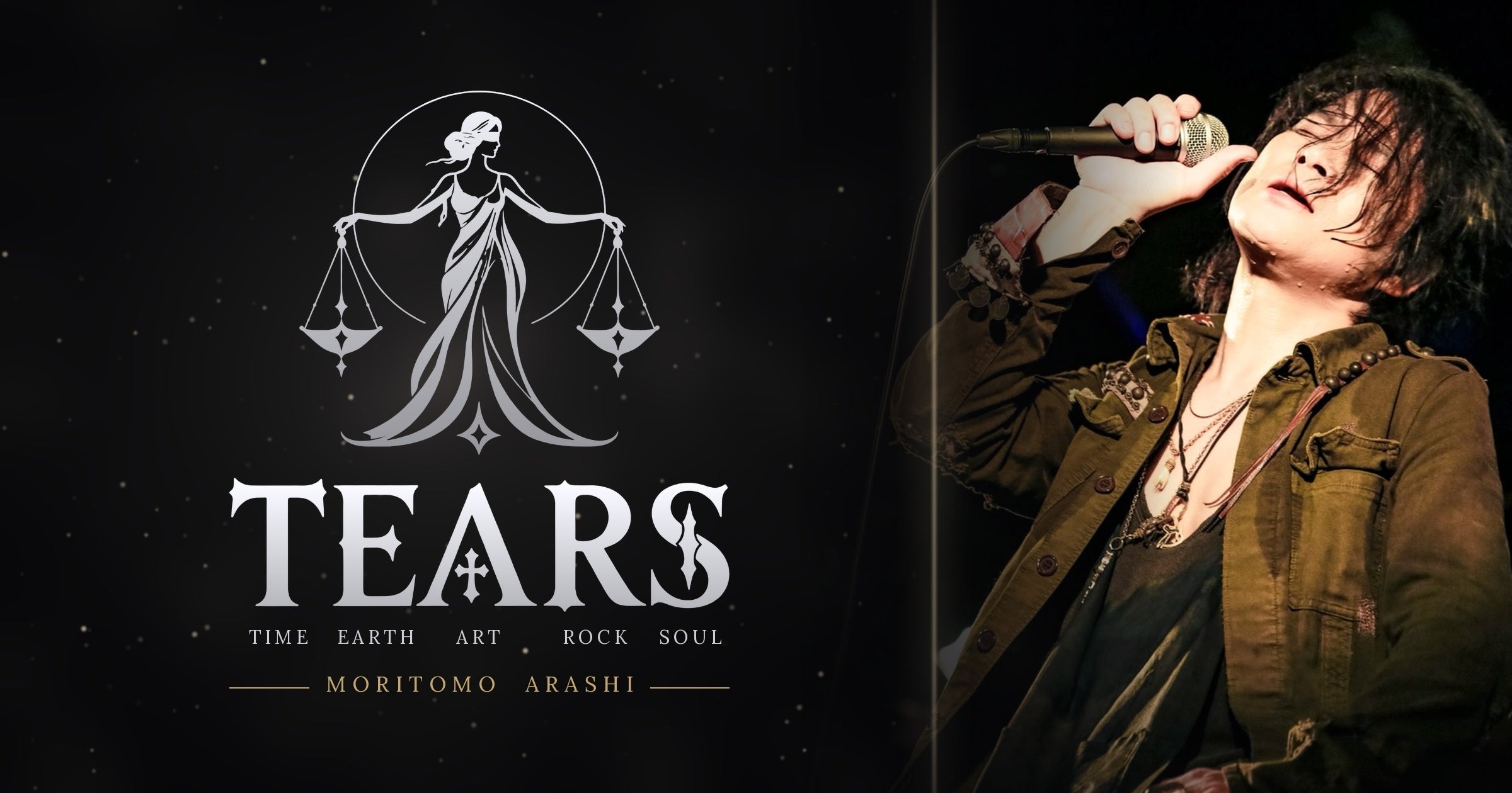森友嵐士（T-BOLAN）のジュエリーブランド「TEARS」始動。100本限定・シリアルナンバー入り「TEARS CROSS FIRST EDITION」を10月30日より予約受付開始