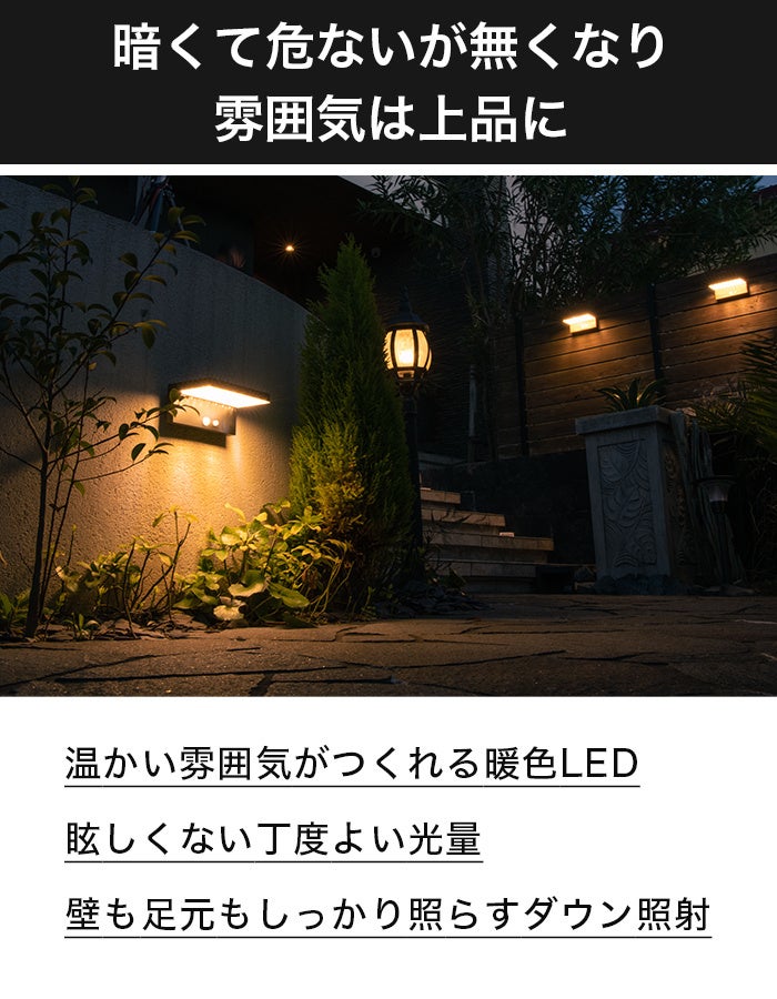 新発売】ソーラーセンサーライト「 Lumina（ルミナ）」が新登場