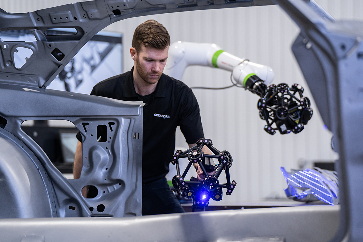 MetraSCAN 3D-R Cobot（協働ロボット）によるターンキーソリューション