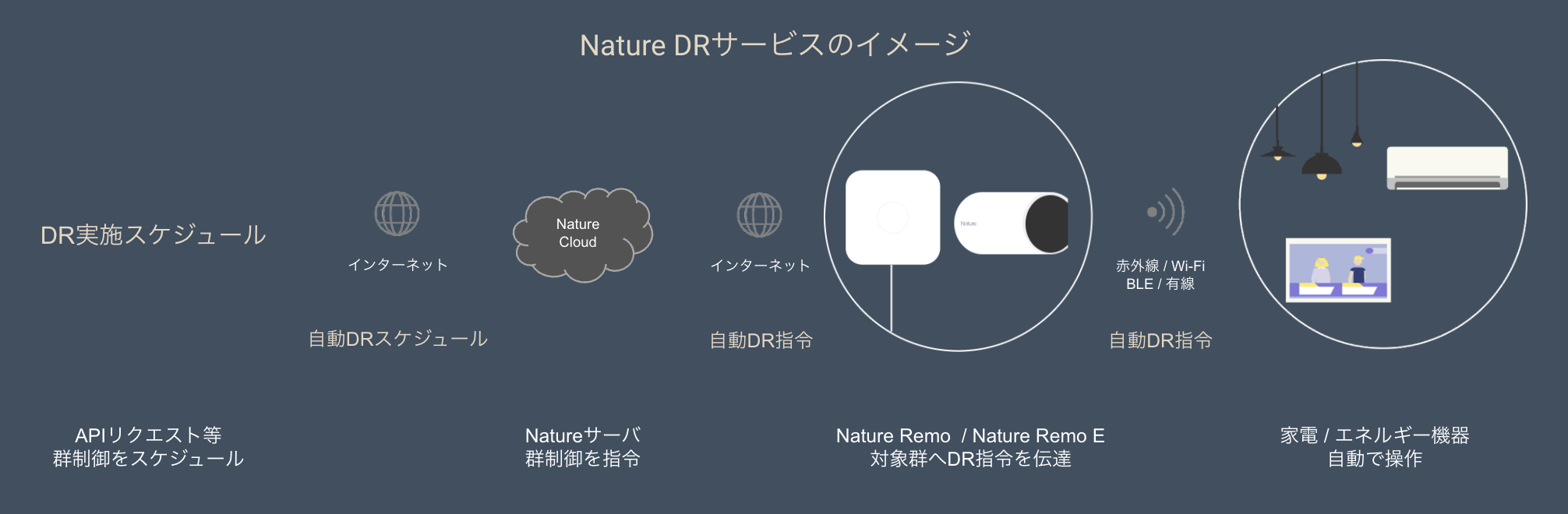 Nature DRサービスのイメージ
