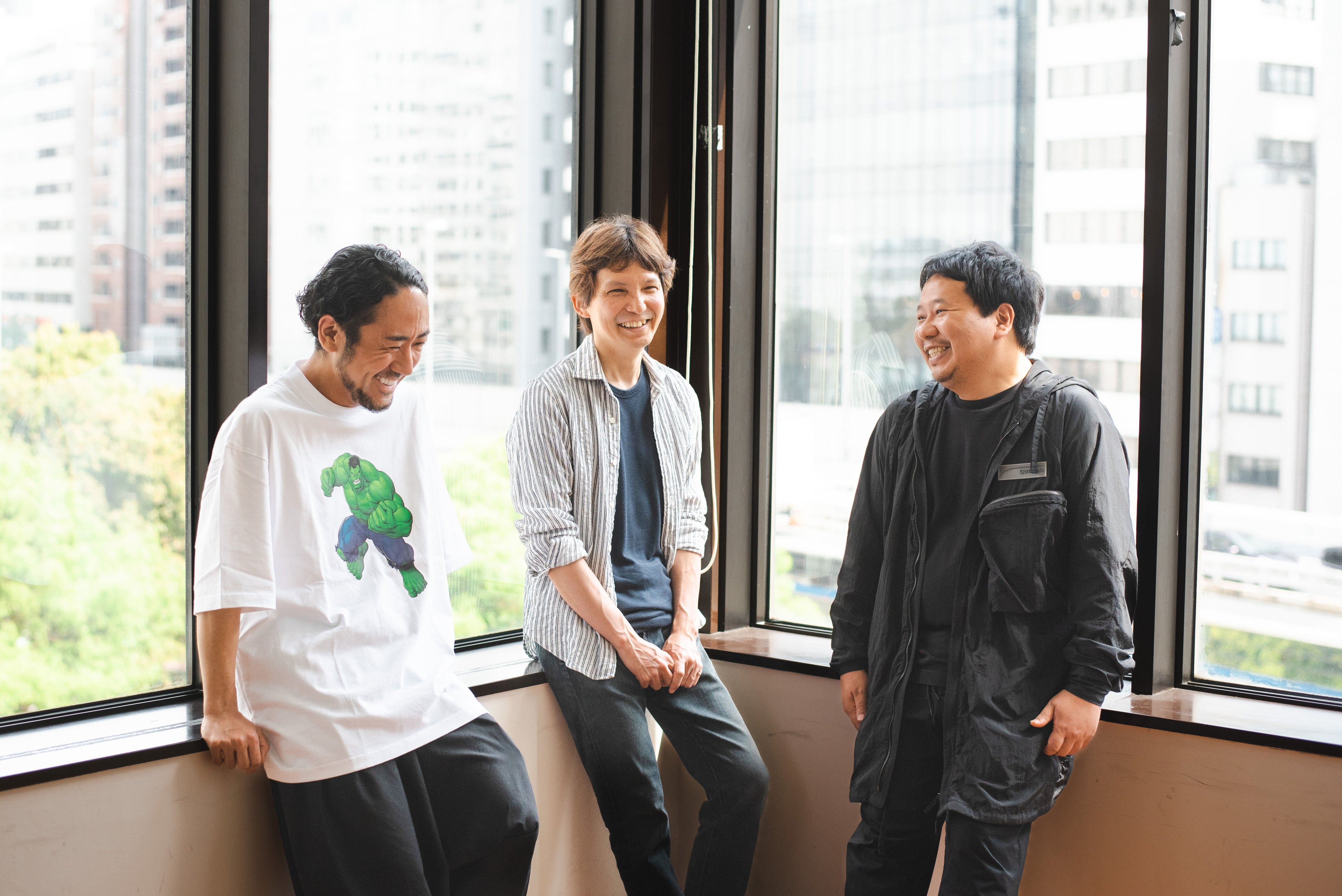 左から家入・藤﨑・中島