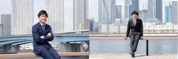 フルヤ金属陸上部　阪本大貴選手（左）と生田目大輔選手