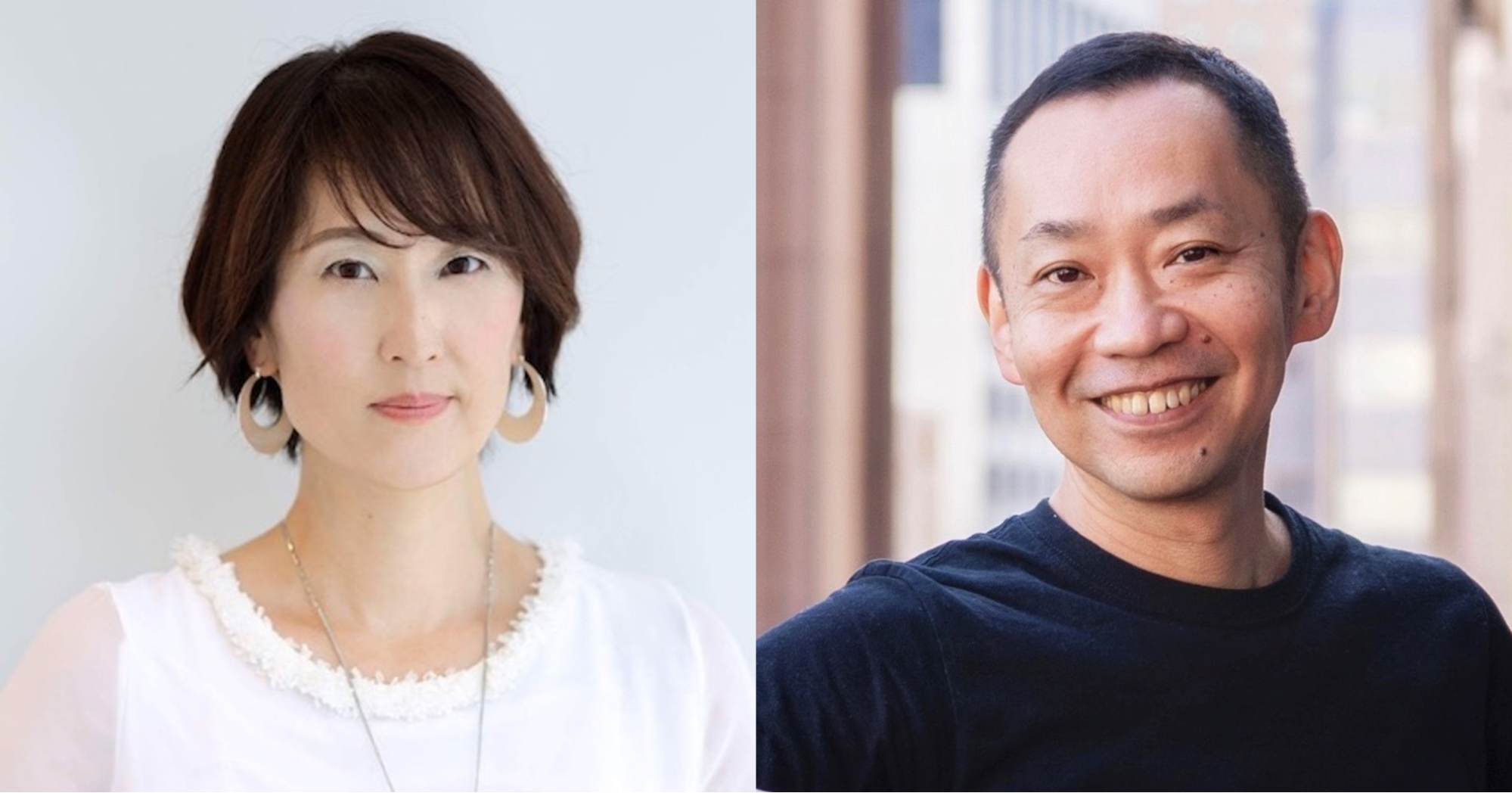 写真左　志水静香氏（フィラメント フェロー、株式会社ファンリーシュ 代表取締役 兼 CEO）、写真右　角勝（ファンリーシュ フェロー、株式会社フィラメント  代表取締役CEO）