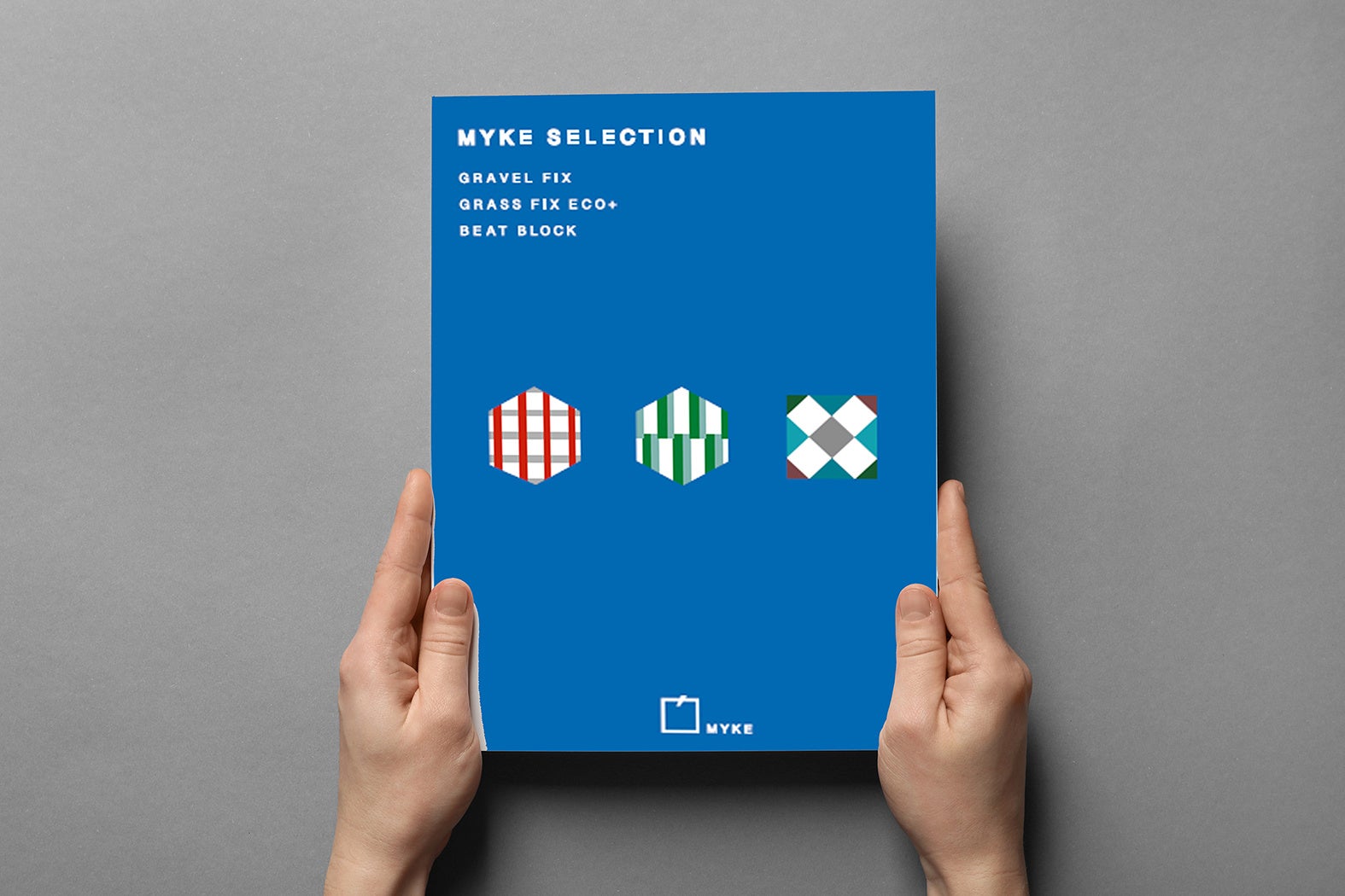 地球に水を戻す資材の紹介をしているカタログ