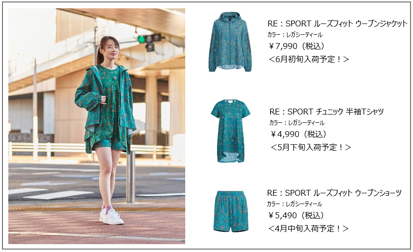 adidasスポーツウェア「RE:SPORTS,ARKD」シリーズ スポーツ