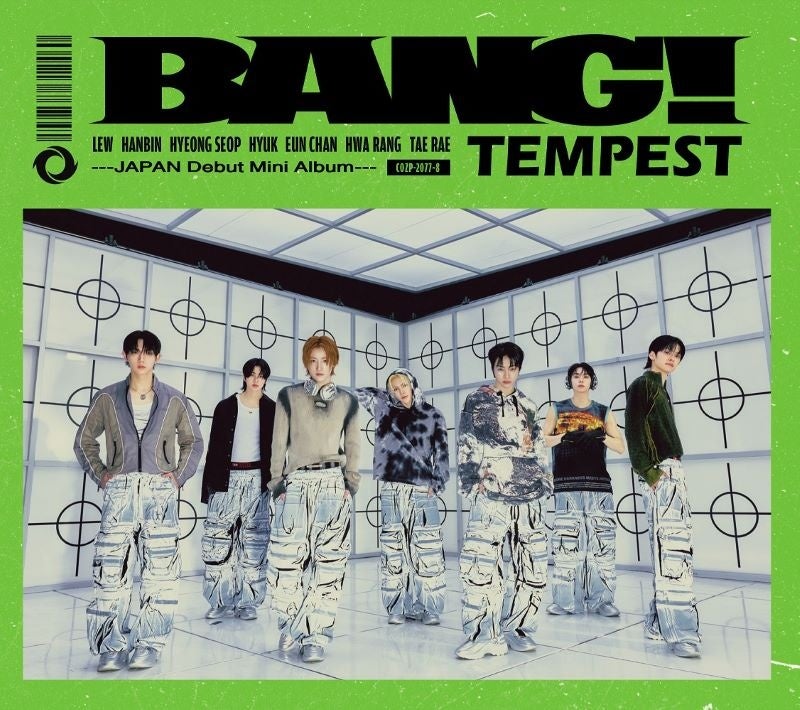 TEMPEST、4月JAPANデビューショーケースライブ&ジャケット写真公開!新アルバム「BANG!」詳細も TEMPEST、4月JAPANデビューショーケースライブ&ジャケット写真公開!新アルバム「BANG!」詳細も