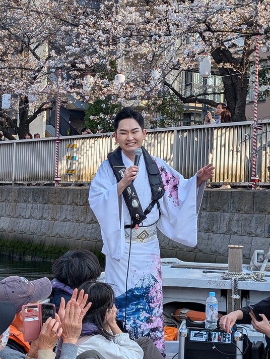 彩青「門前仲町の恋ざくら」発売記念大横川クルーズイベント 彩青「門前仲町の恋ざくら」発売記念大横川クルーズイベント