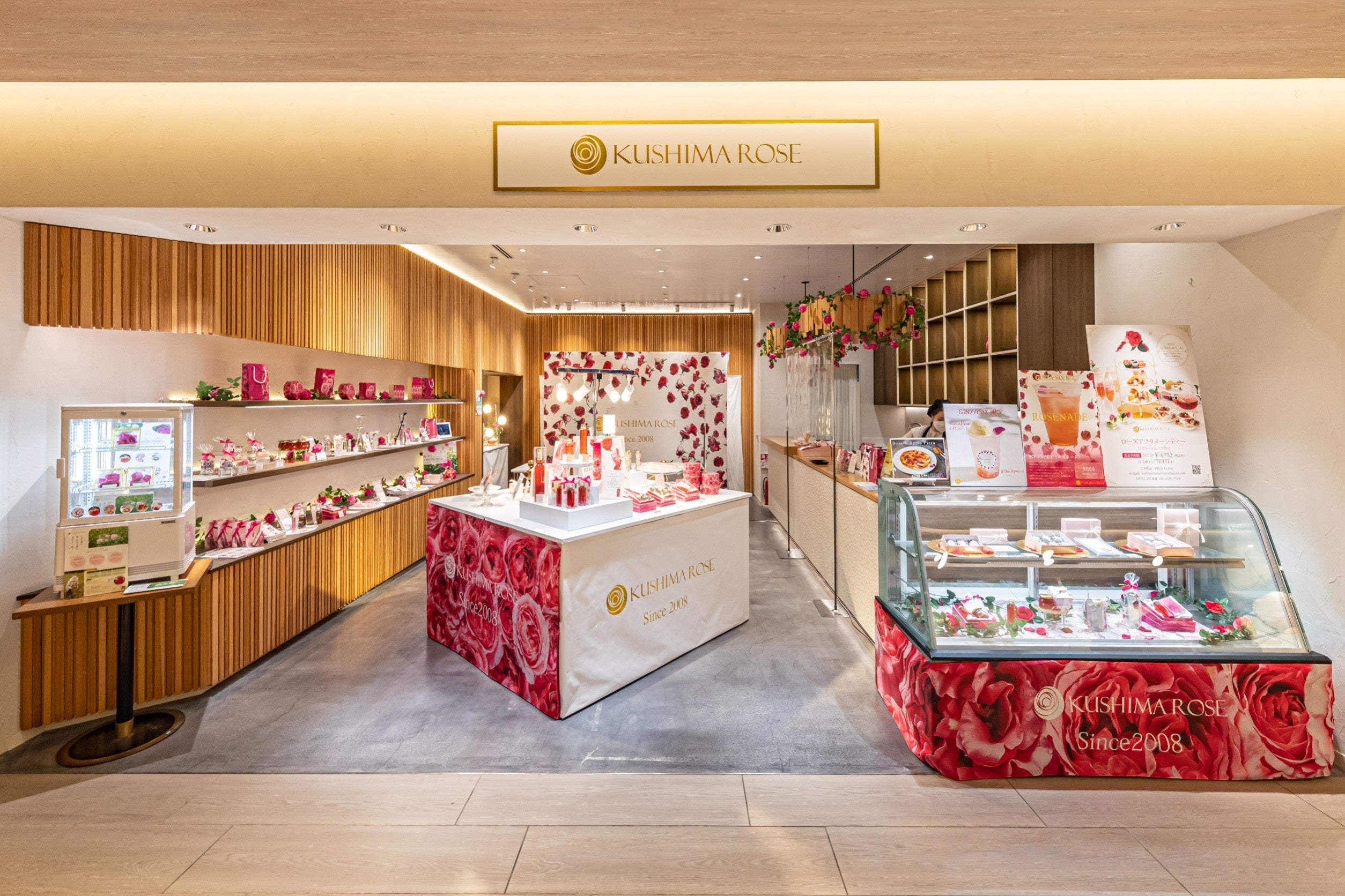 GINZASIX店 5回目の延長が決定！】食べるバラの専門店・玖島ローズPOP