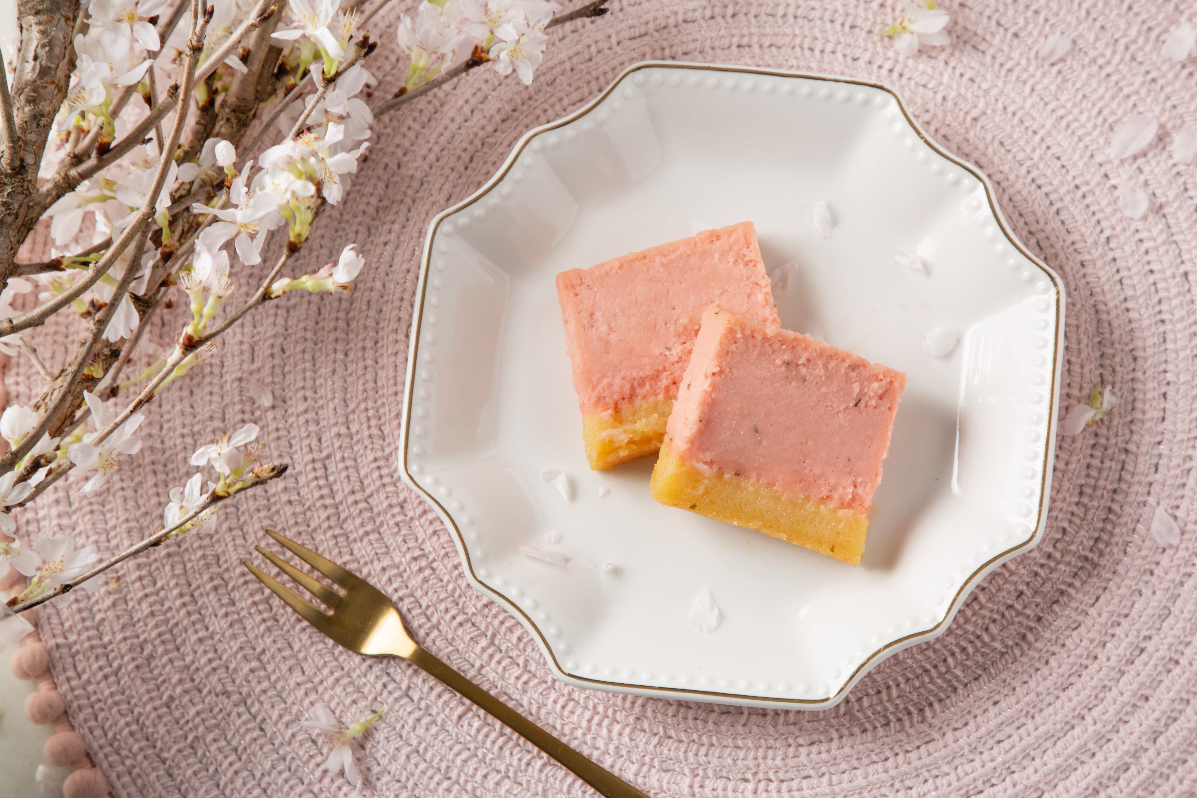 桜と甘酒のテリーヌ