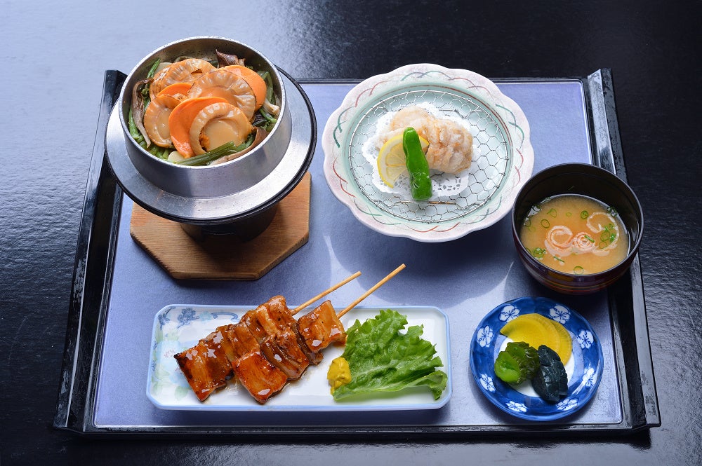 北海帆立釜飯膳