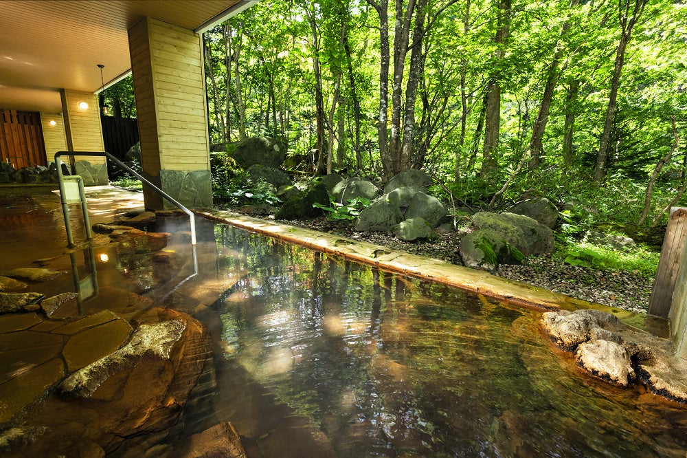 層雲峡温泉　朝陽リゾートホテル「露天風呂」