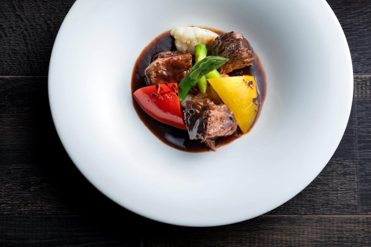 【乃の風】シェフ特製！洞爺の赤毛和牛のビーフシチュー