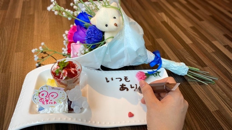 手作りミニブーケ・お絵かきプレート(例)