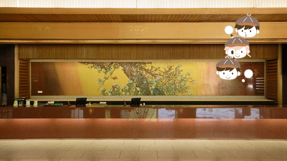 最後の「たいせつな謎」が解けたらフロントへ！記念のベルティをプレゼントいたします