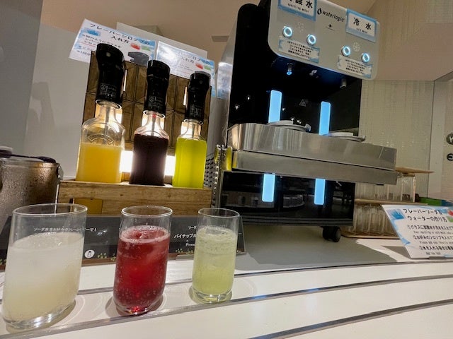 新しく追加したフレーバーソーダ