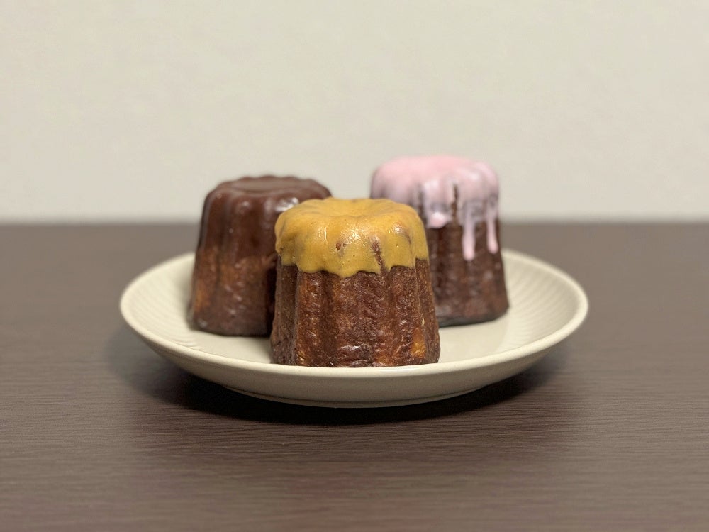 新カヌレは三種類！