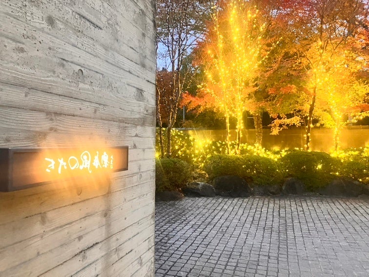 【12月～3月限定】静寂な仙石原に眩いシャンパンゴールドの光で奏でる『ウィンターイルミネーション』プラン