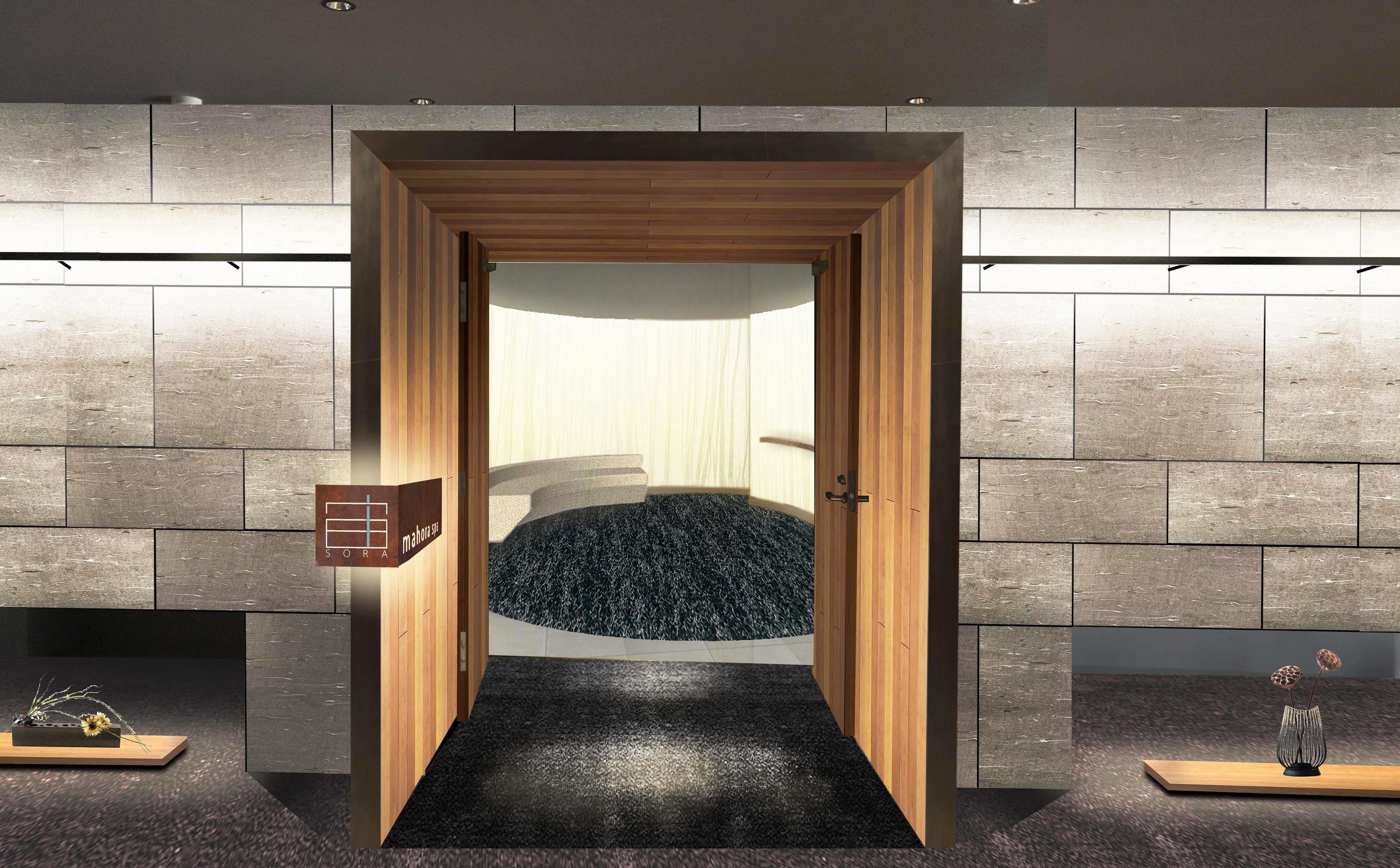 MAHORA SPA 宙 -sora-　正面入り口