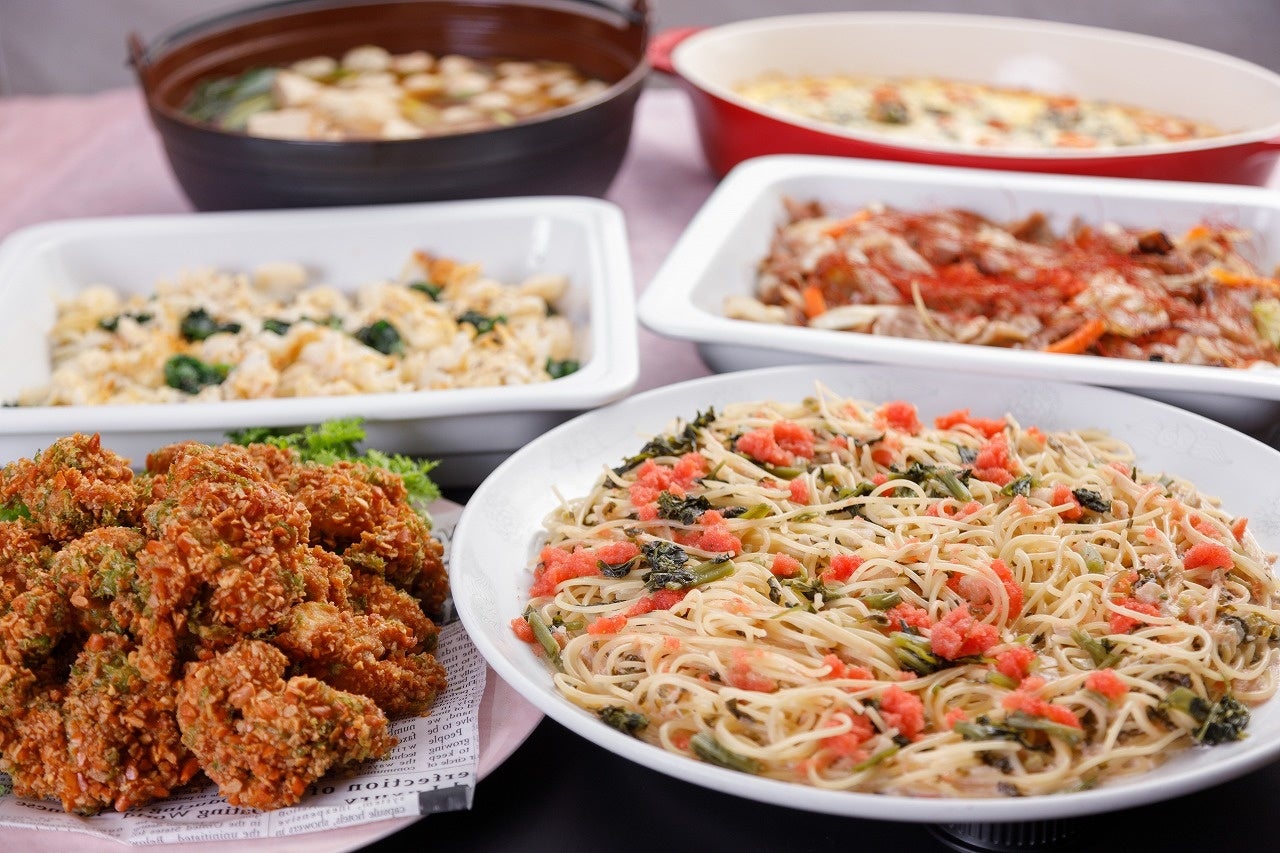 春にぴったりな色鮮やかなメニューをお楽しみに！