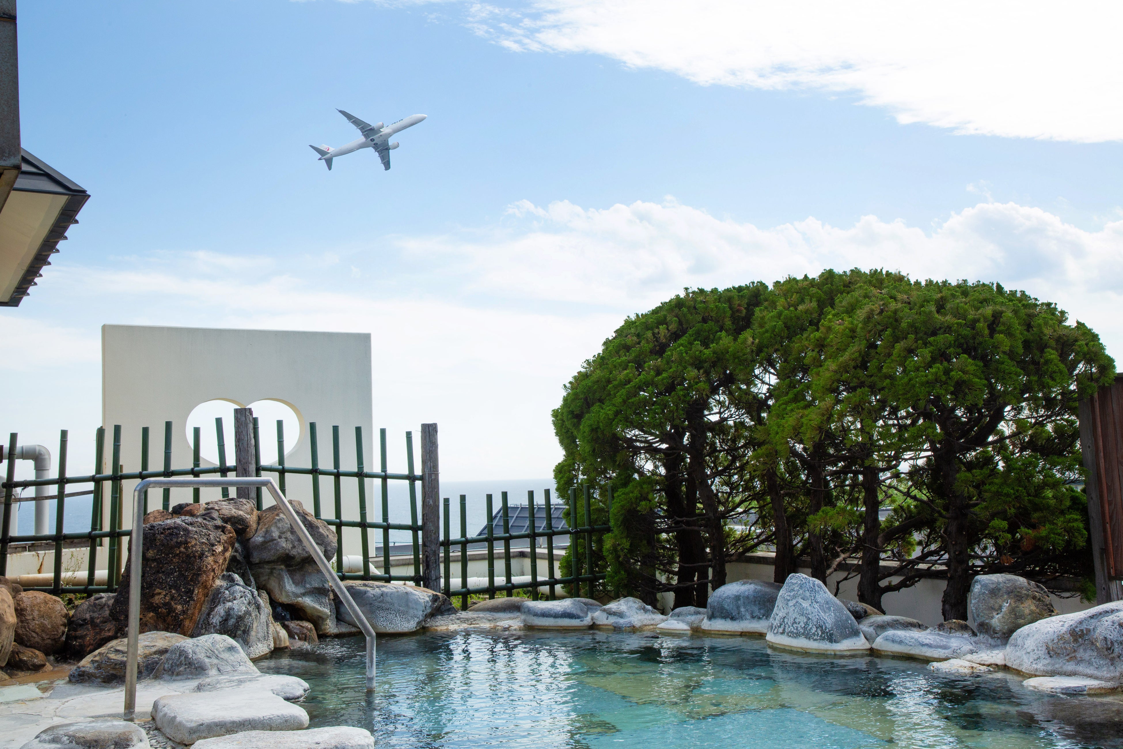 さわやかな啄木亭・露天風呂