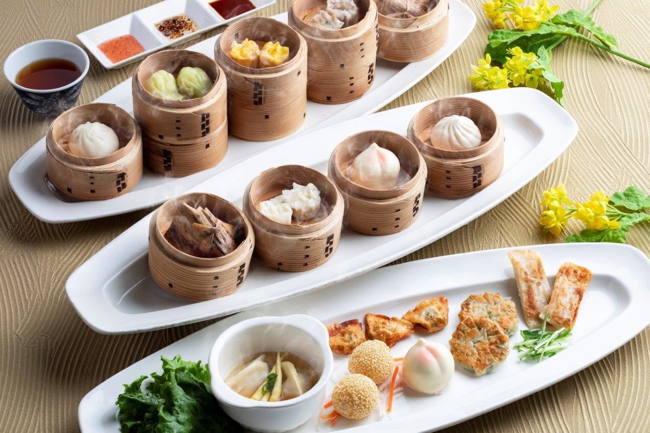 【朝食】飲茶・お粥で1日をスタート！