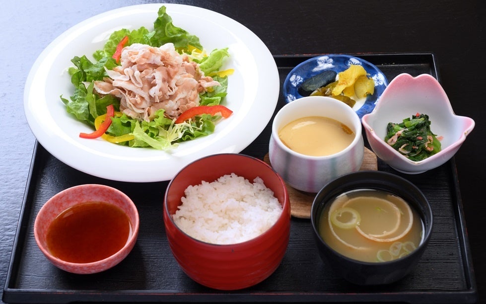 黒豚冷しゃぶ御膳