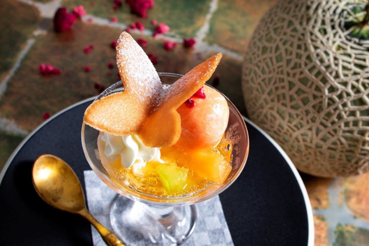 「メロンパフェ」