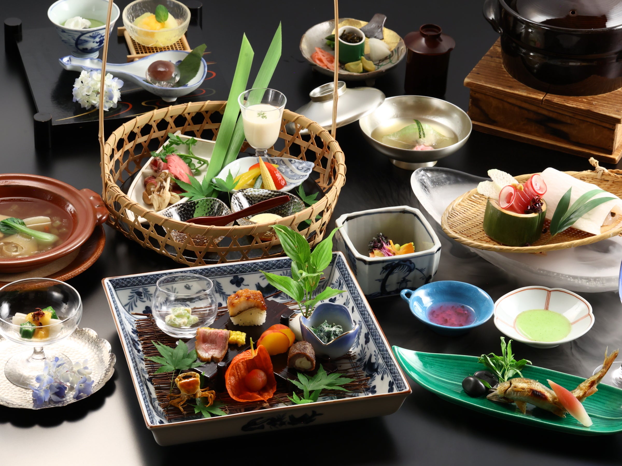 夏のお献立「万葉公園　夏の宴」