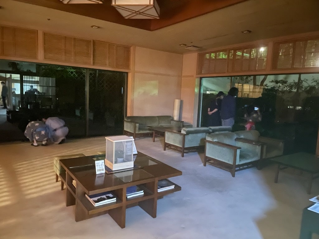 蛍を愉しむご様子