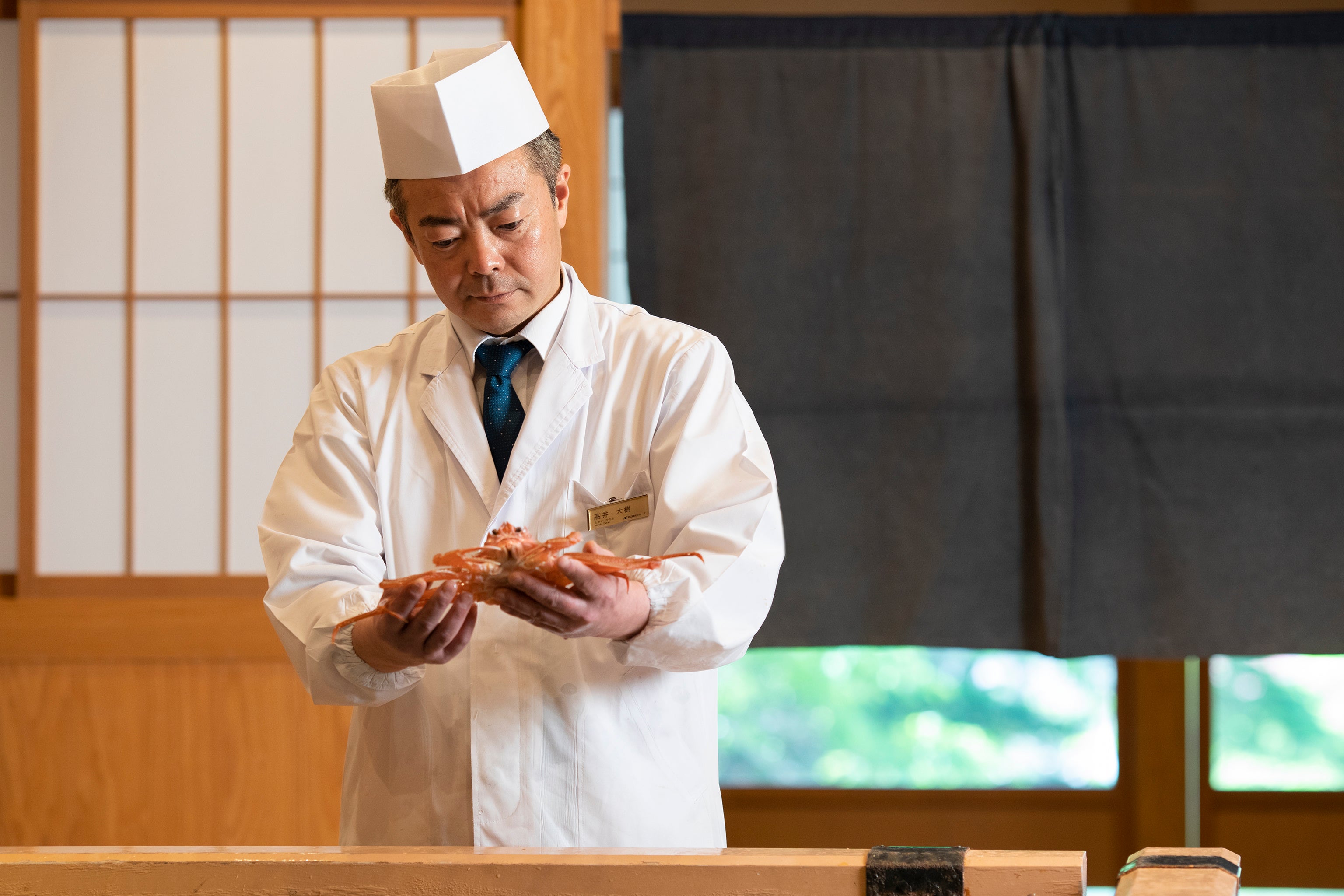 和食料理長　高井大樹