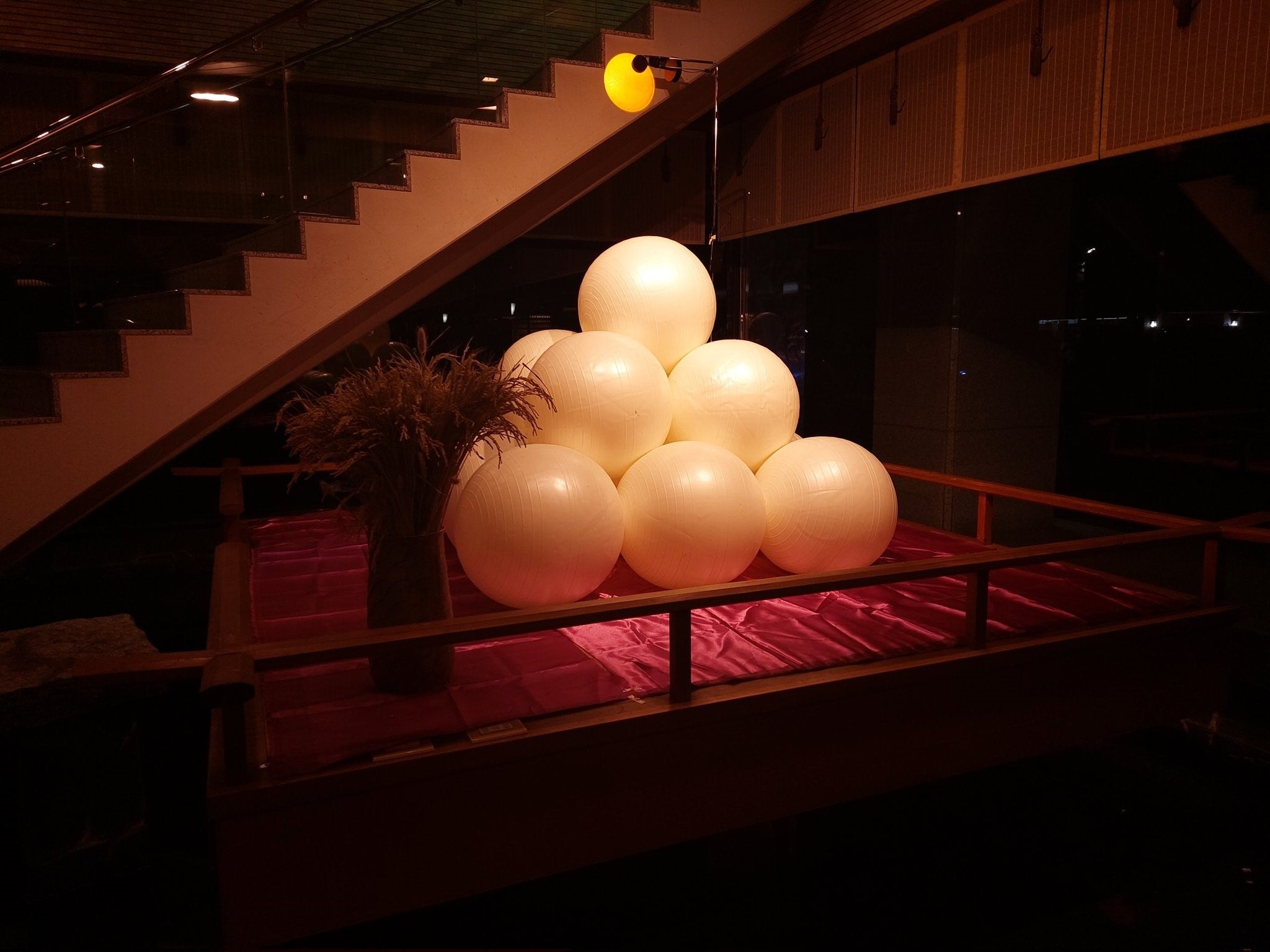 夜はぐっと大人な雰囲気🍡