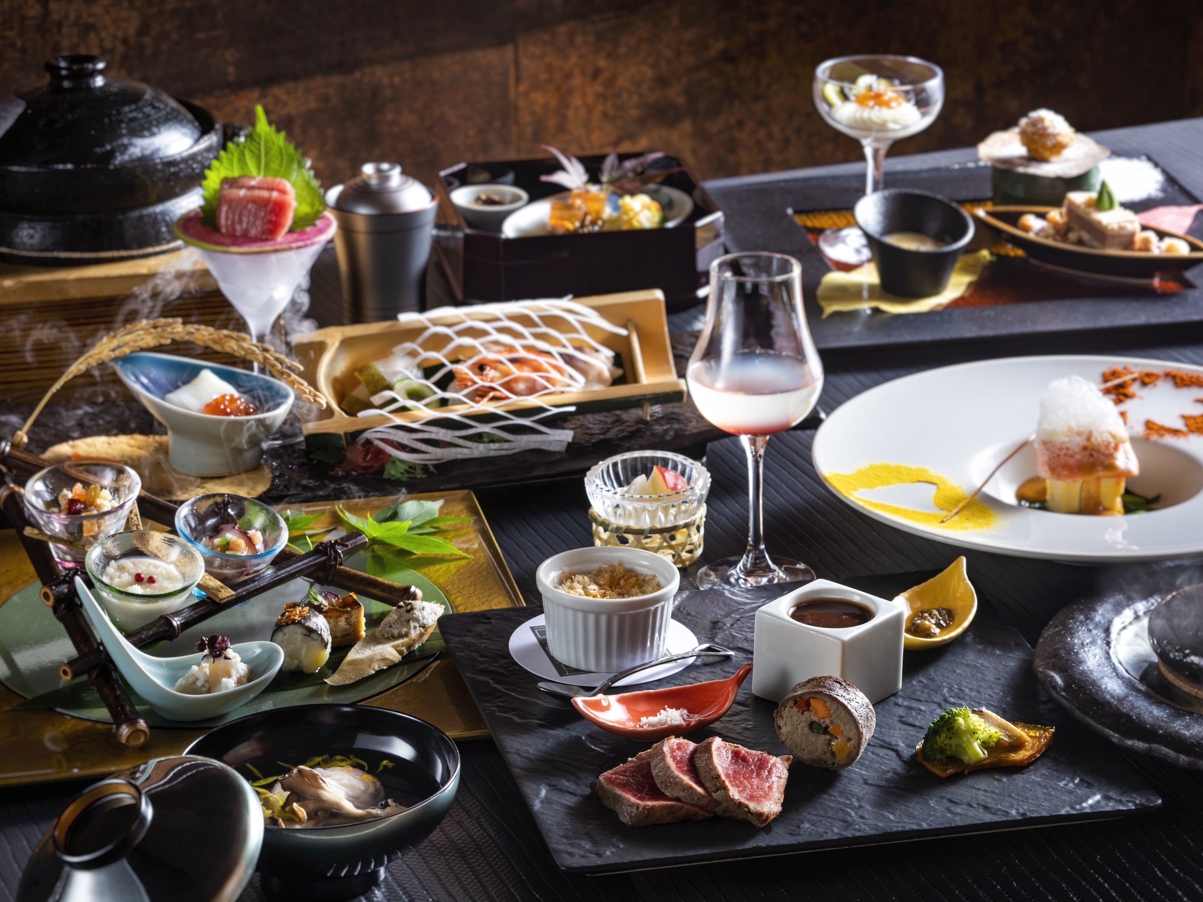 望楼NOGUCHI登別秋のお料理イメージ