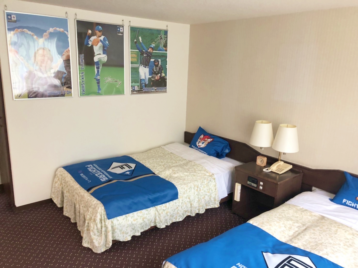 朝陽リゾートホテルファイターズルーム