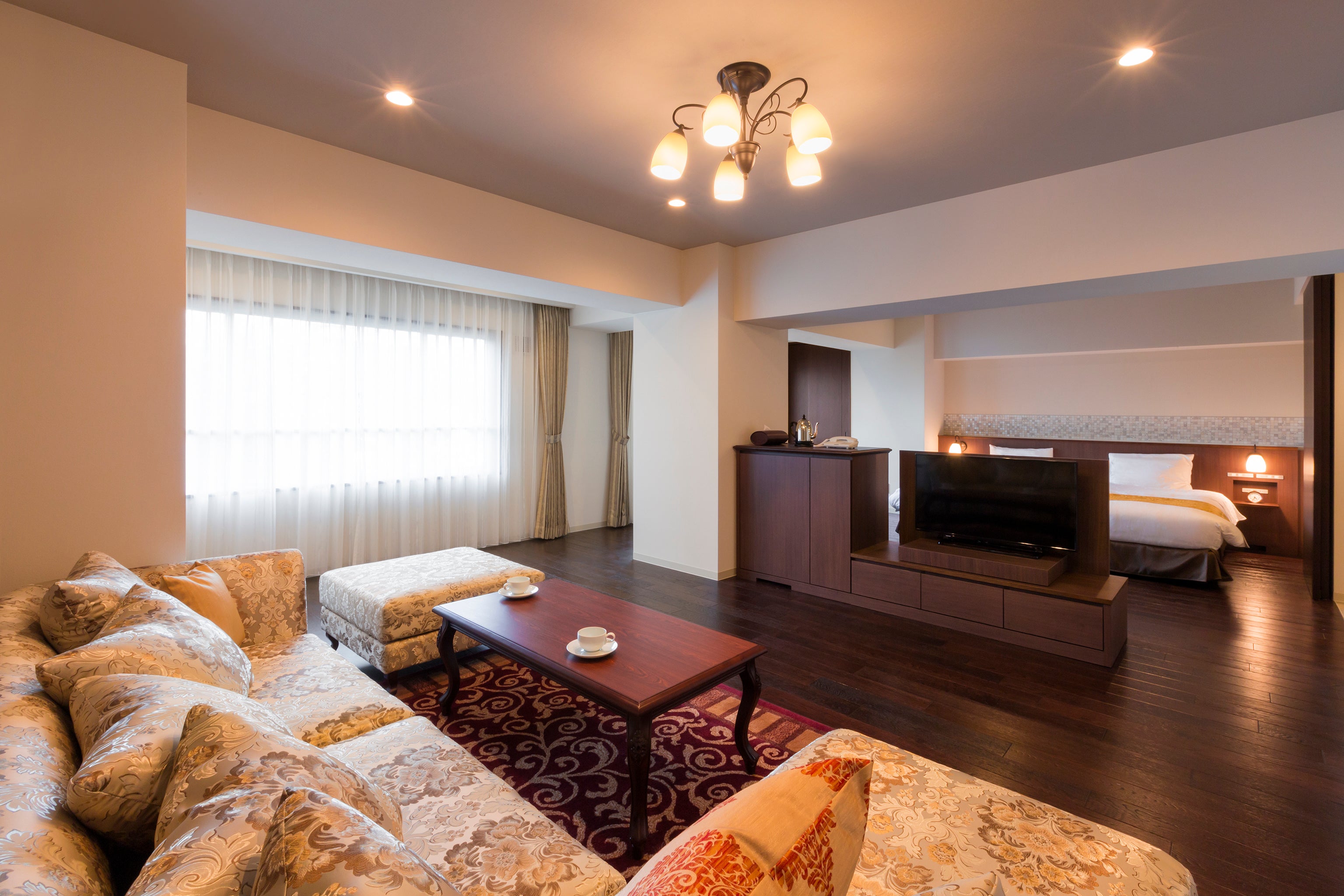 大正ロマンのツインルーム