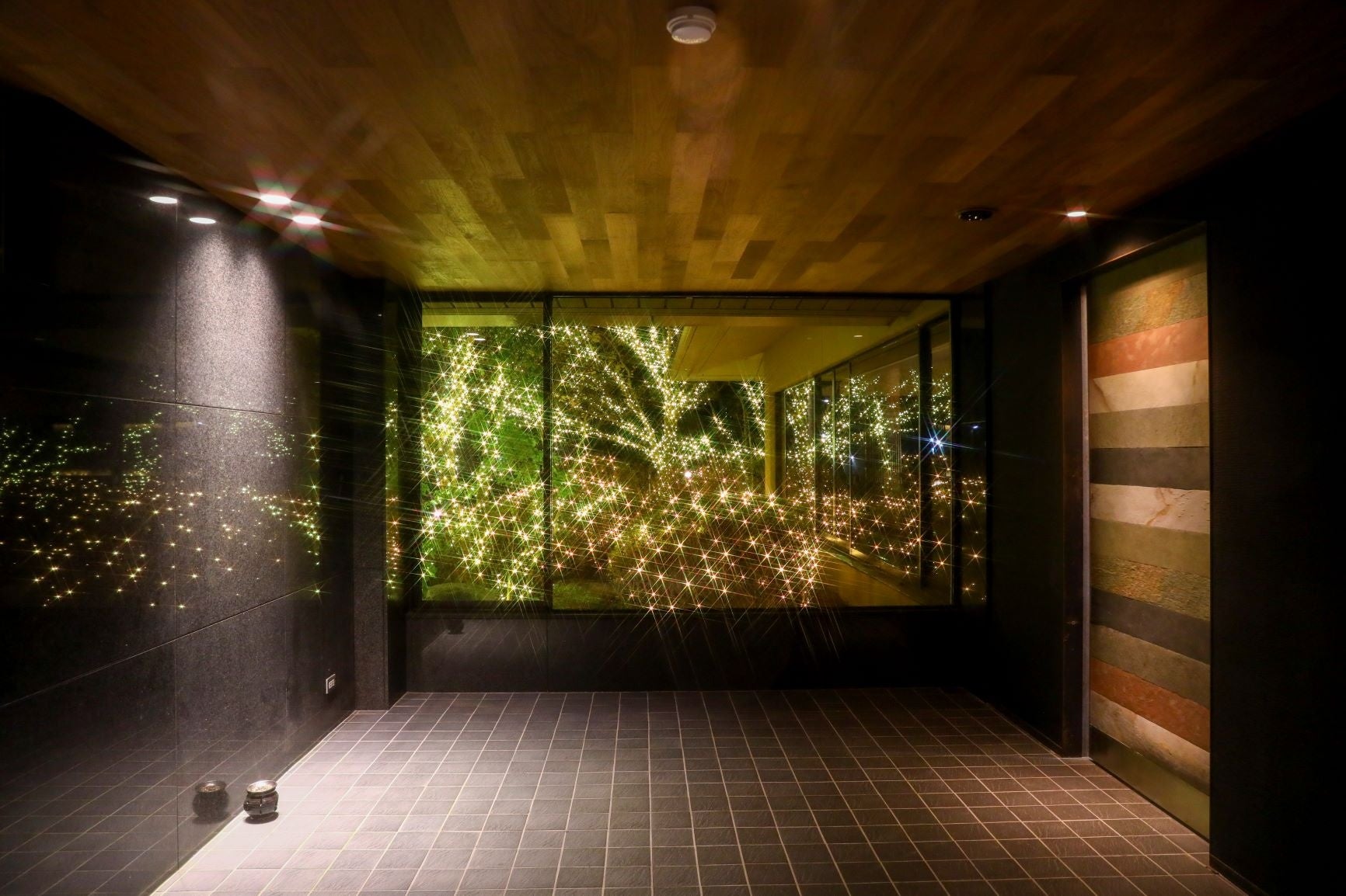 箱根仙石原温泉　きたの風茶寮　ウィンターイルミネーション企画2023