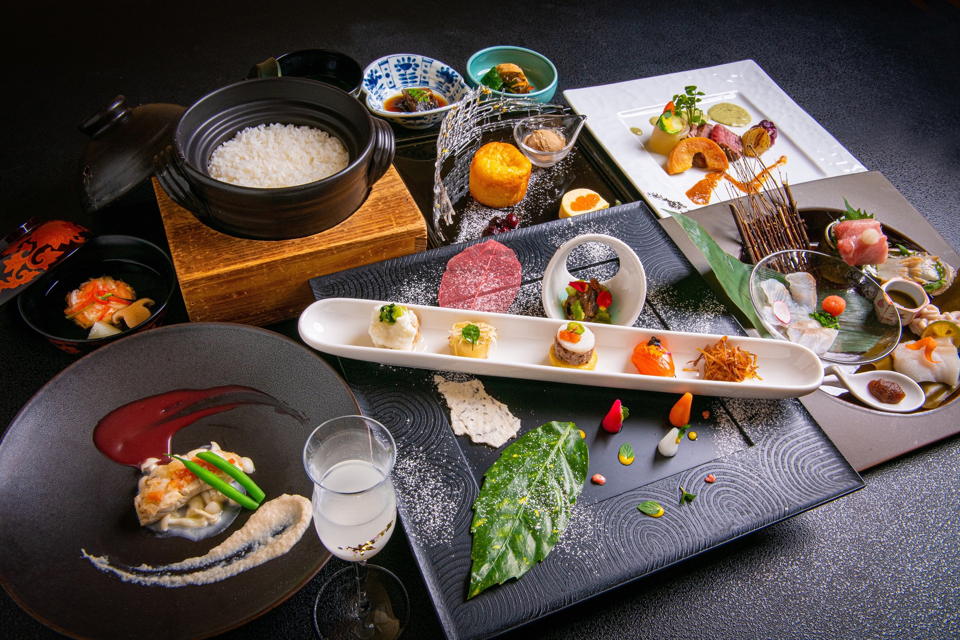 冬の和モダン会席「函館の冬物語」