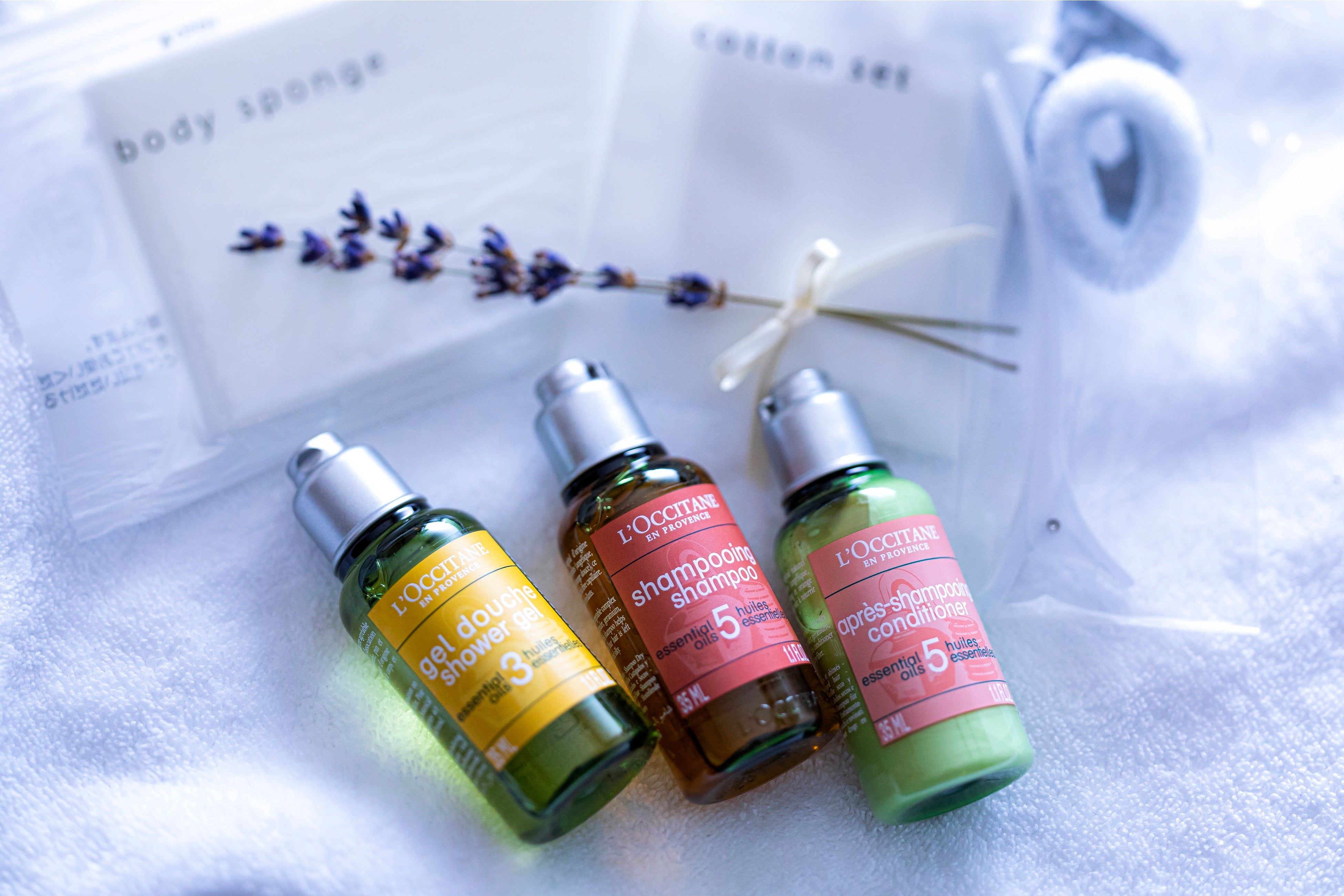 乃の風リゾート～「L’OCCITANE」のミニボトル～