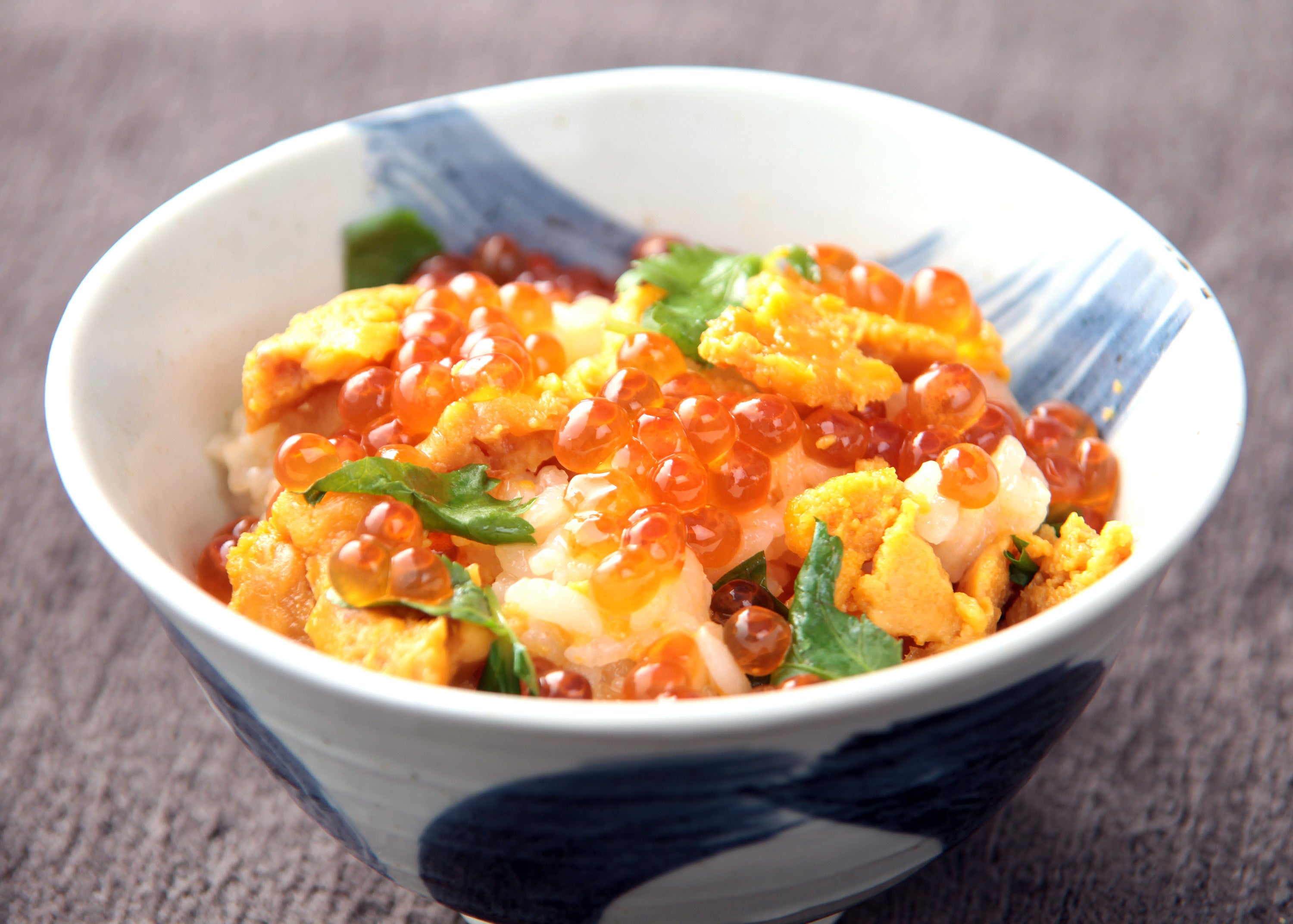 雲丹いくらご飯一例