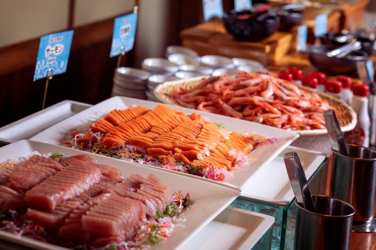 お造りなどの海鮮も充実